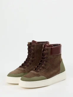– High-Top Sneaker aus Veloursleder-Truman's Sale
