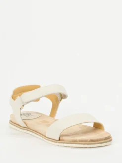 – Klettsandalen aus Elchleder Cremeweiß-Truman's Hot