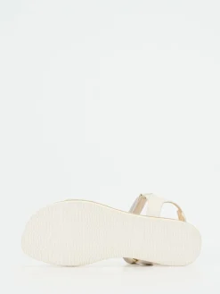 – Klettsandalen aus Elchleder Cremeweiß-Truman's Hot