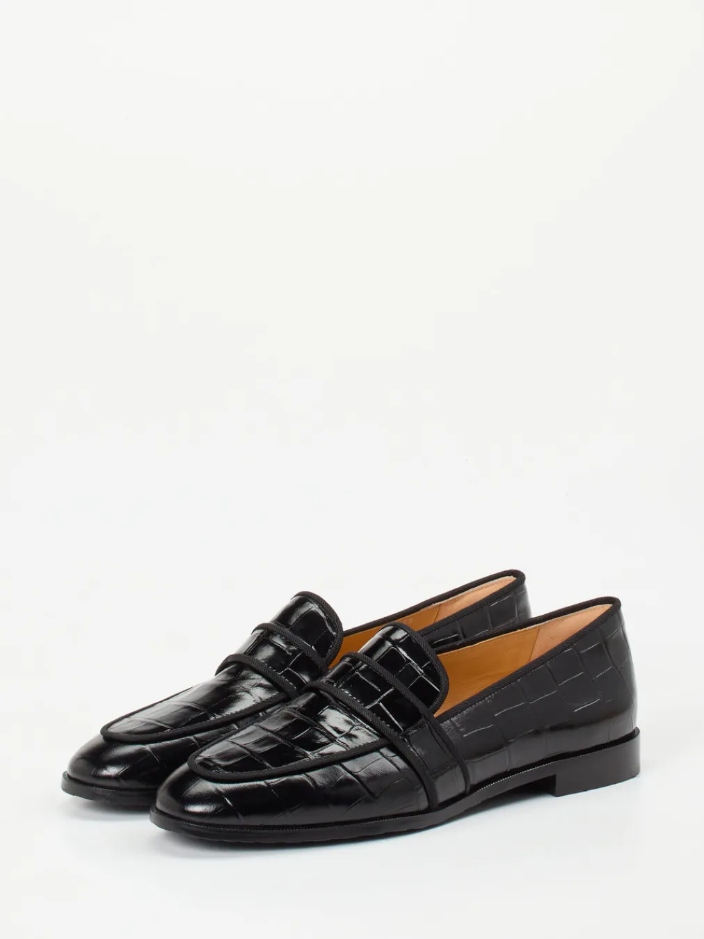 – Loafer aus geprägtem Leder-Truman's New