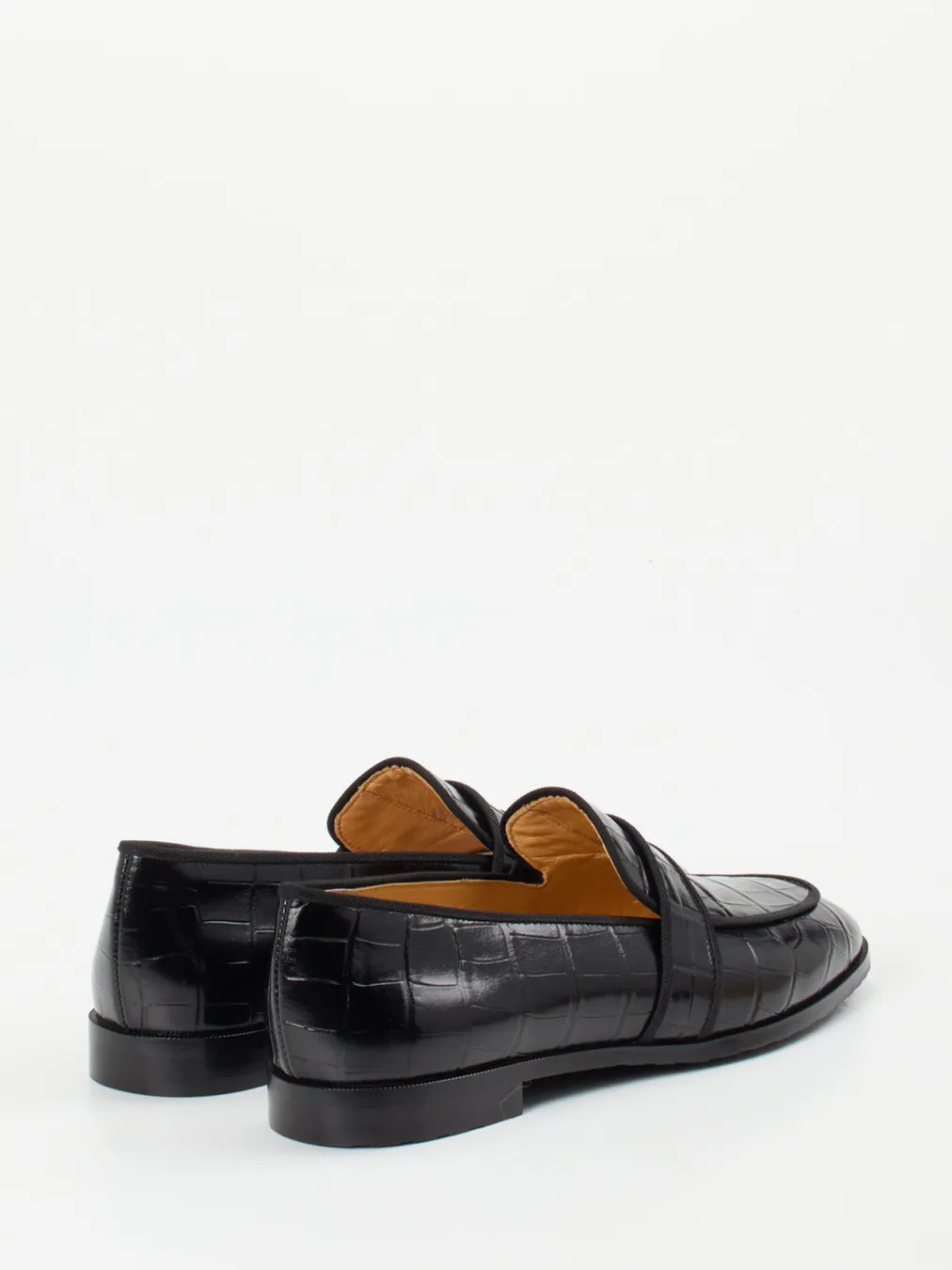 – Loafer aus geprägtem Leder-Truman's New