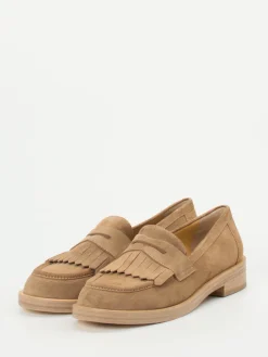 – Loafer aus Veloursleder sandbeige-Truman's Best