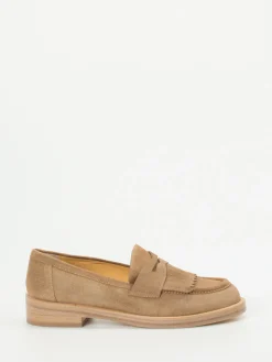 – Loafer aus Veloursleder sandbeige-Truman's Best