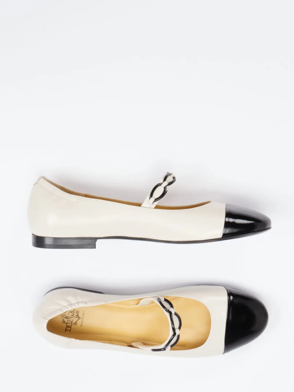 – Mary Jane Ballerinas aus Lackleder creme-Truman's New