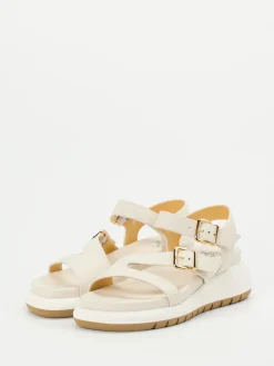 – Plateau-Sandalen aus Hirschleder creme-Truman's