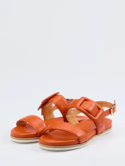 – Riemchensandale aus Elchleder Terrakotta-Truman's Online