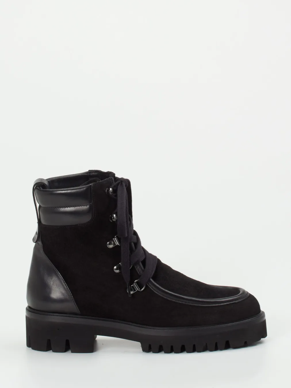 – Schnürboots aus Veloursleder-Truman's New