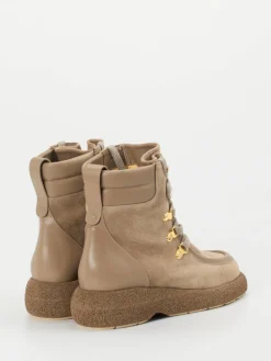 – Schnürstiefelette aus Veloursleder-Truman's Hot