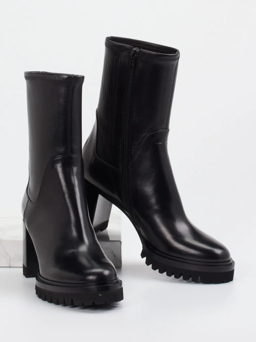 – Stiefelette aus Glattleder-Truman's