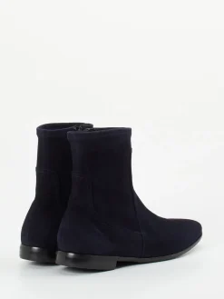 – Stiefeletten aus Veloursleder Dunkel-Truman's New