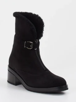 – Stiefeletten aus Veloursleder-Truman's Hot