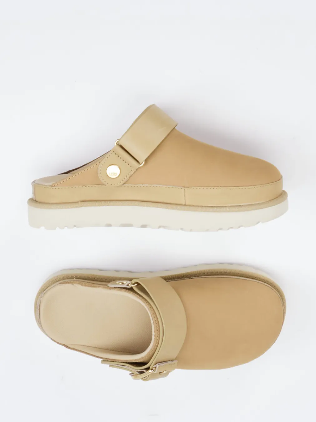 – Clogs aus Nubukleder in Sand-UGG Sale