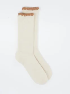 – Crew Socken aus Textil in Cremeweiß-UGG Hot