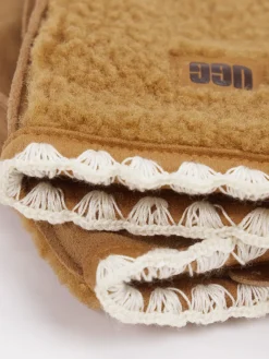 – Fausthandschuhe aus Textil in Cognac-UGG Hot