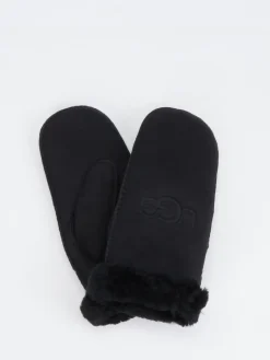 – Fäustlinge aus Leder mit Fellfutter-UGG New