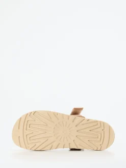 – Hausschuh-Clog aus Veloursleder braun-UGG Online