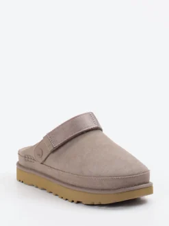 – Pantolette aus Veloursleder in Taupe-UGG