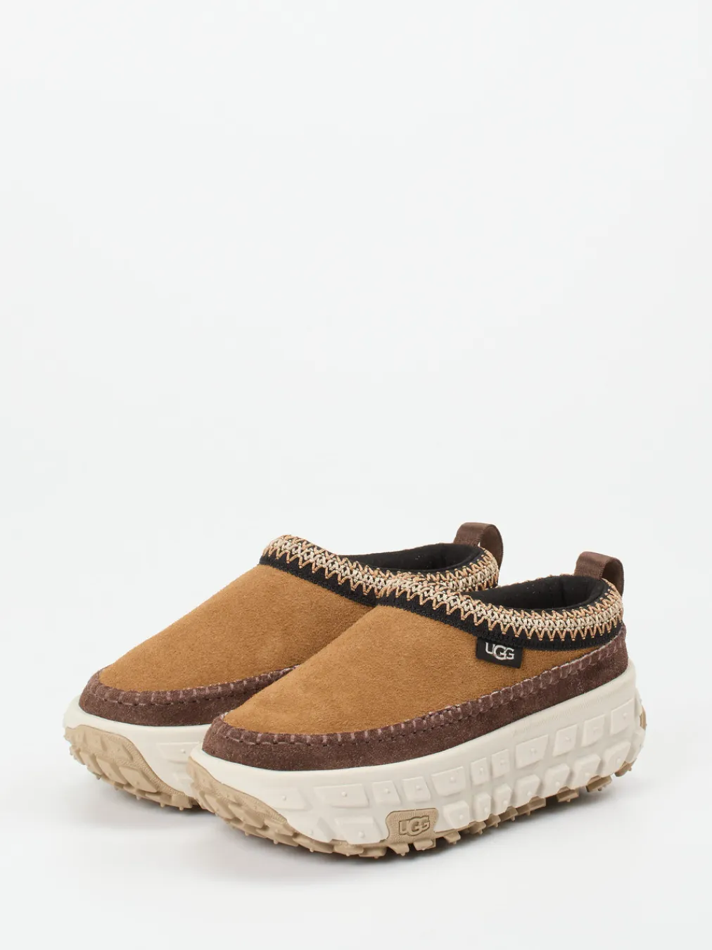 – Slip-On Clogs aus Veloursleder camel-UGG Clearance