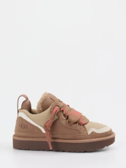 – Sneaker aus Veloursleder und Textil-UGG Clearance