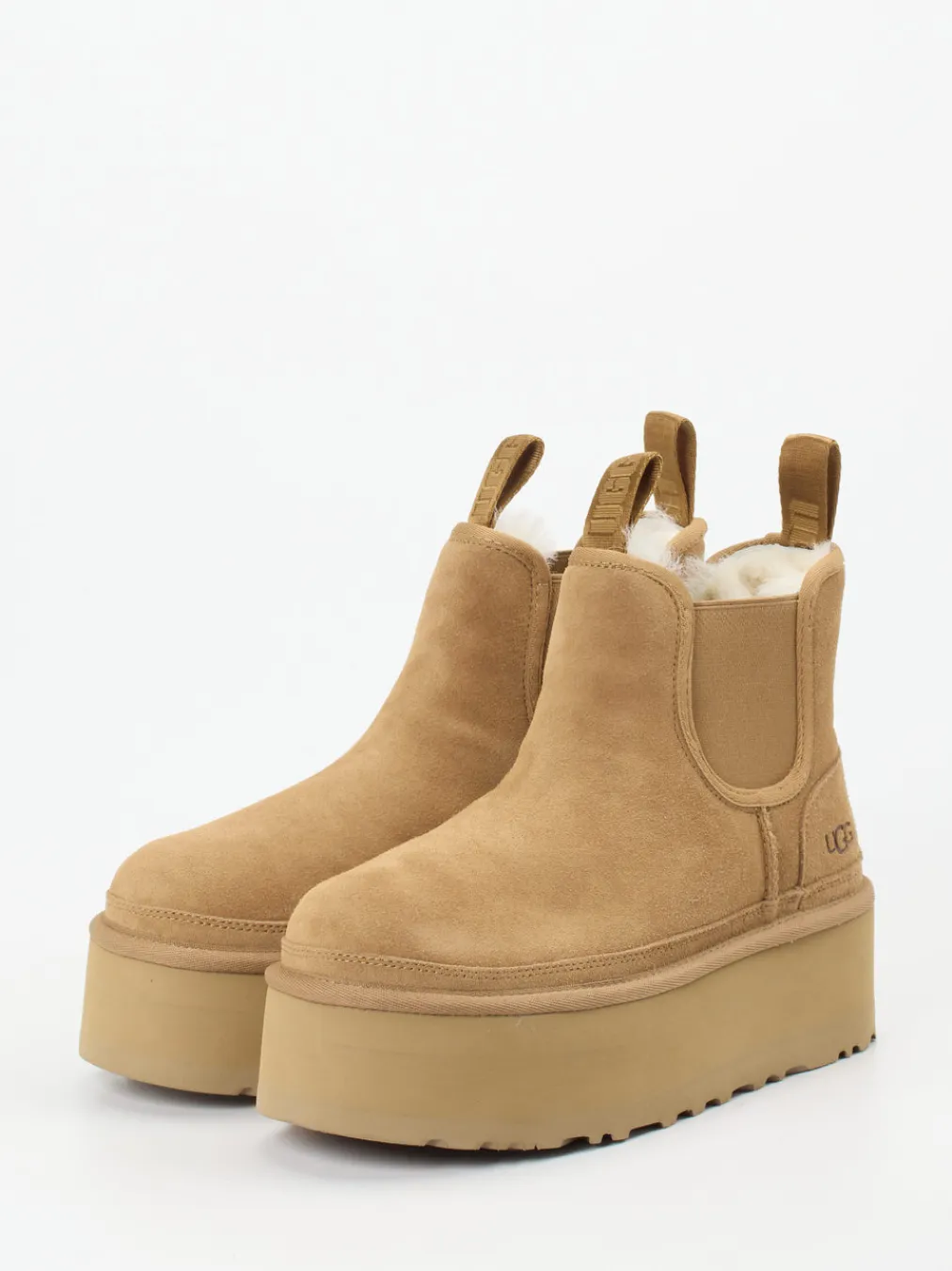 – Stiefelette aus Veloursleder sandbeige-UGG Online