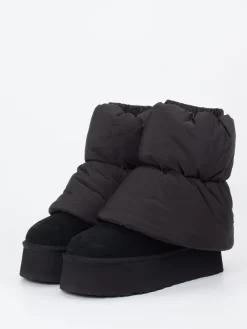 – Stiefelette aus Veloursleder und Nylon-UGG Online