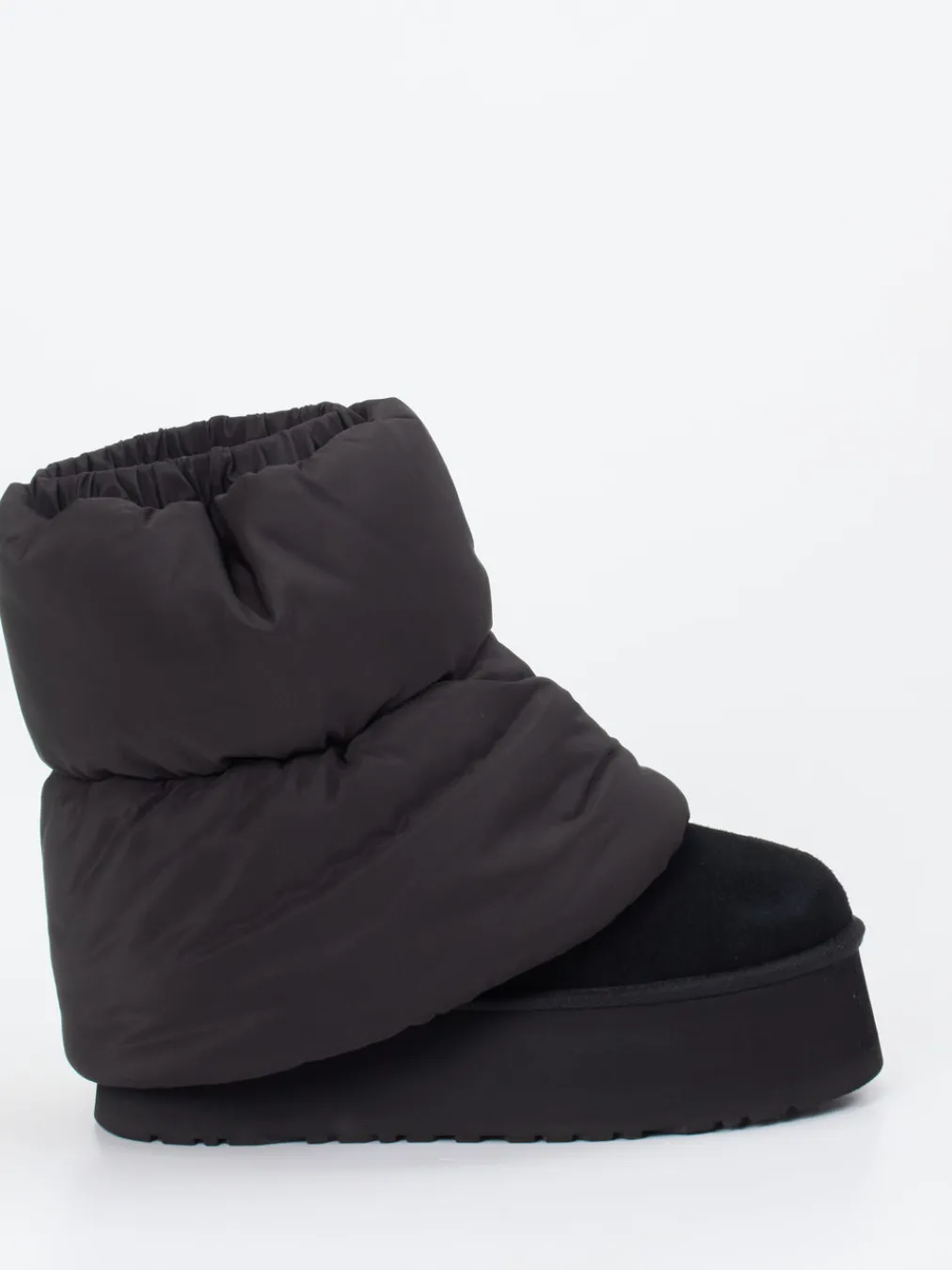 – Stiefelette aus Veloursleder und Nylon-UGG Online