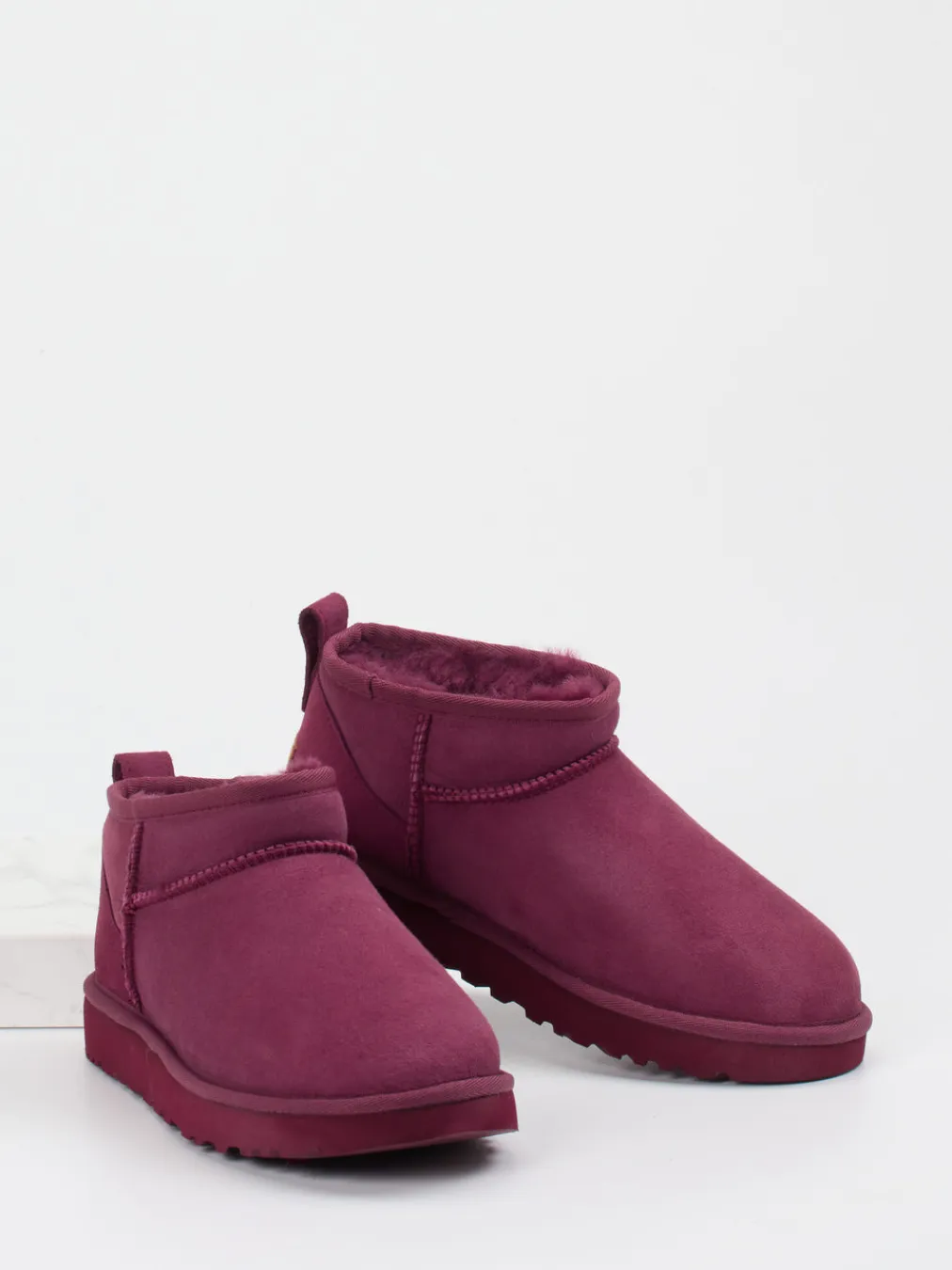 – Stiefeletten aus Veloursleder beeren-UGG Sale