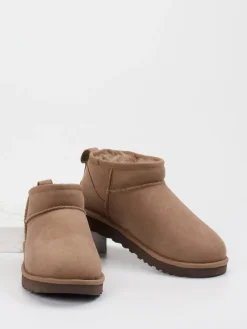 – Stiefeletten aus Veloursleder sand-UGG Outlet