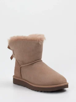 – Stiefeletten aus Veloursleder Taupe-UGG Best