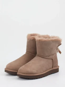 – Stiefeletten aus Veloursleder Taupe-UGG Best