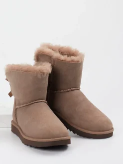 – Stiefeletten aus Veloursleder Taupe-UGG Best