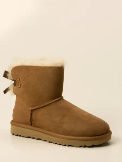 – Winterboots aus Lammfell und Veloursleder-UGG