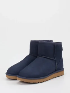 – Winterboots aus Veloursleder Dunkel-UGG Hot