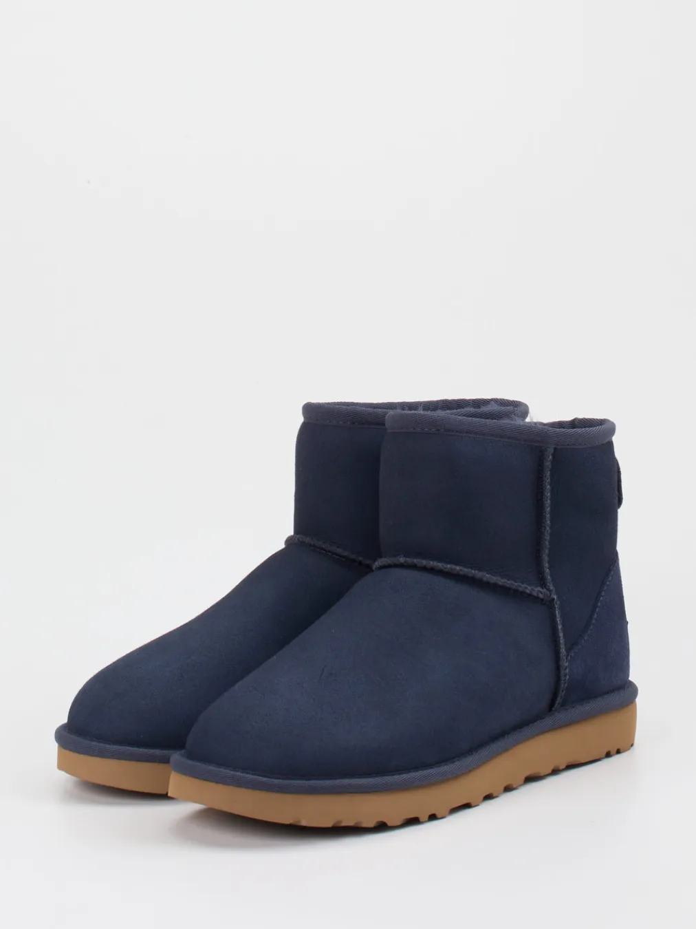 – Winterboots aus Veloursleder Dunkel-UGG Hot