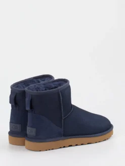 – Winterboots aus Veloursleder Dunkel-UGG Hot