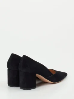 – Blockabsatz-Pumps aus Veloursleder-Unützer Sale