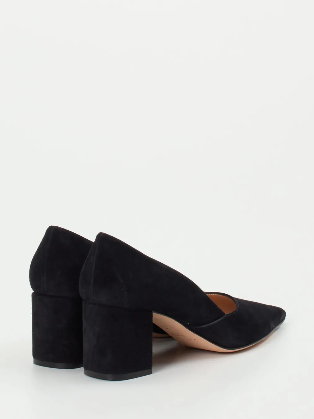 – Blockabsatz-Pumps aus Veloursleder-Unützer Sale