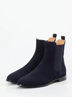 – Chelsea Boots aus Veloursleder Dunkel-Unützer Hot