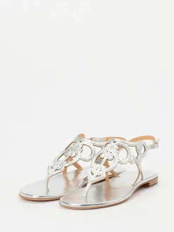 – Zehentrenner-Sandalen aus Lackleder-Unützer Online