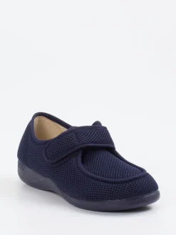 – Hausschuh aus Textil in Dunkel-Varomed