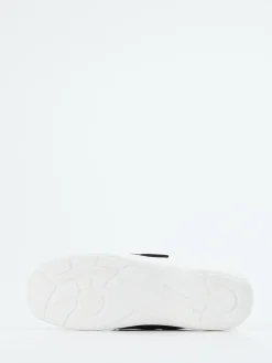 – Klettschuh aus Veloursleder Dunkel-Varomed Discount