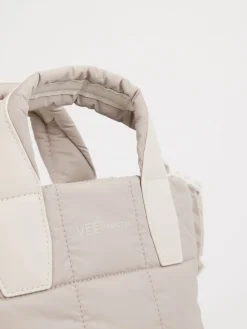 – Mini Tote Bag aus Nylon taupe-VeeCollective Berlin New