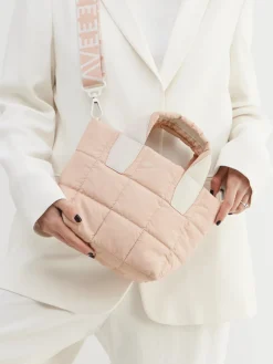 – Mini Tote Bag aus Nylon rosé-VeeCollective Berlin Best