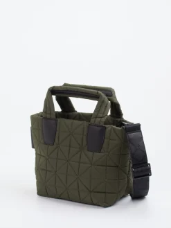 – Mini Tote Bag aus Nylon oliv-VeeCollective Berlin Best