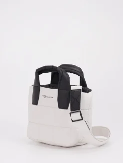 – Mini Tote Bag aus Nylon Offwhite-VeeCollective Berlin Sale