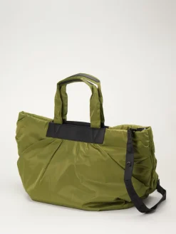 – Shopper aus Textil in Oliv-VeeCollective Berlin Hot