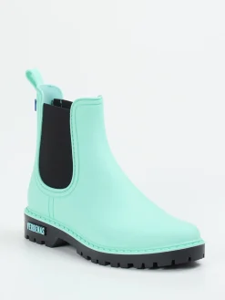 – Chelsea Boots aus Gummi in Aquamarin-Verbenas Outlet