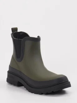 – Chelsea Boots aus Synthetik in Oliv-Verbenas Clearance