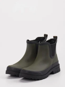 – Chelsea Boots aus Synthetik in Oliv-Verbenas Clearance
