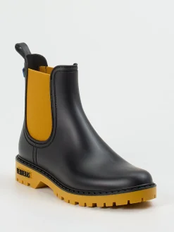 – Chelsea Boots aus Synthetik -Senfgelb-Verbenas Sale